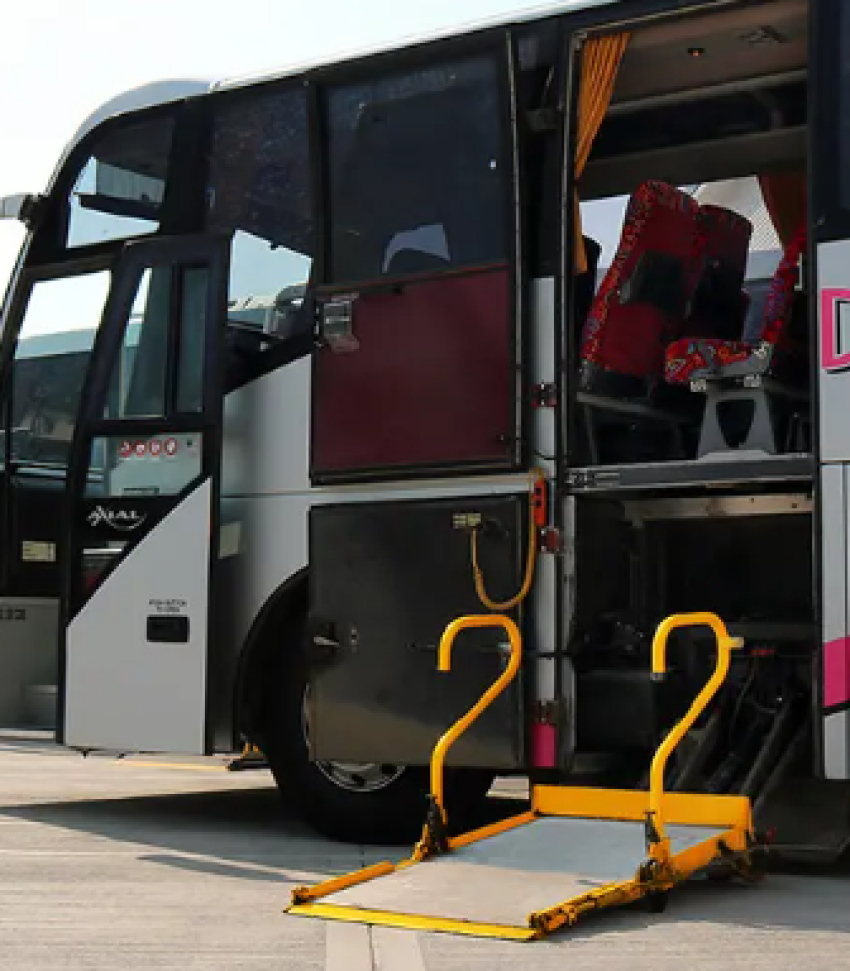 -24 Seat Wheelchair  Accessible -Ramp